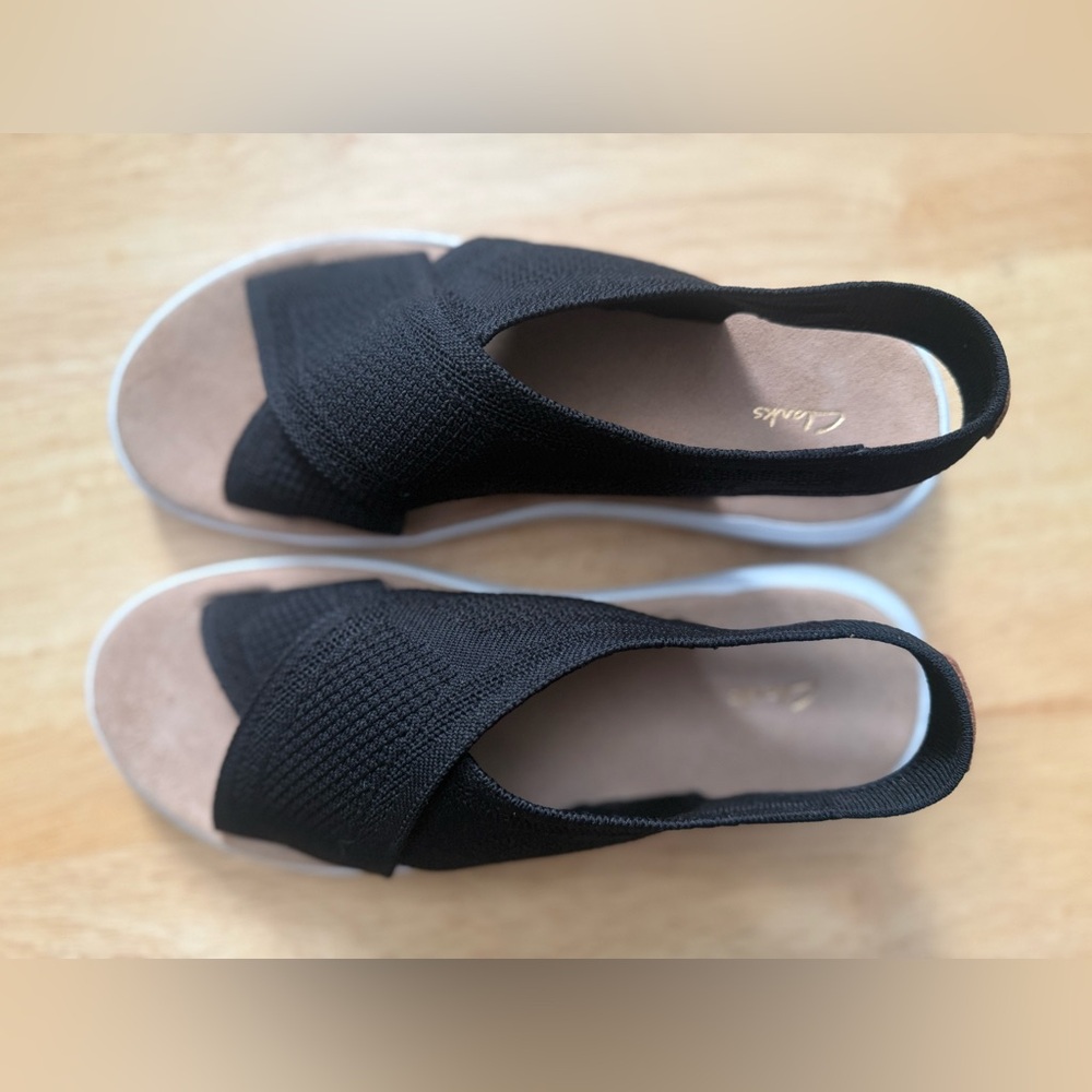 Clarks Women's Black Sandals